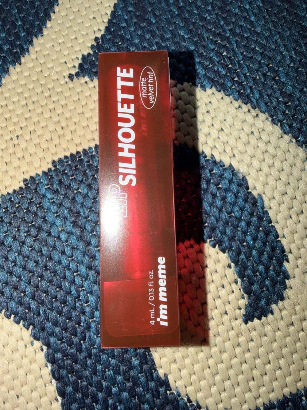 I'm Meme Lip Silhouette Matte Velvet Tint 06 Preppy Brick